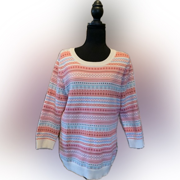 New York and Company Women’s/Ladies sweater, size medium, multi color - Picture 3 of 11